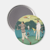  SportGolf in Schotland, Golfers Golfing Magneet (Voorkant / Achterkant)