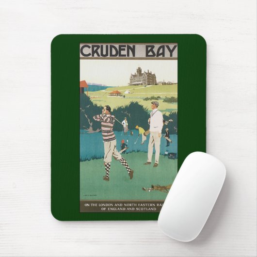  SportGolf in Schotland, Golfers Golfing Muismat (Met muis)