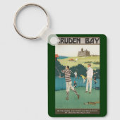  SportGolf in Schotland, Golfers Golfing Sleutelhanger (Voorkant)