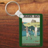  SportGolf in Schotland, Golfers Golfing Sleutelhanger (Voorkant)