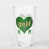 Sportgolf Lover WAY of LIFE Quote Monogram Glas (Voorkant)