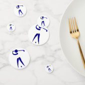 Sportgolfer Blue Logo Table Confetti (Groep)