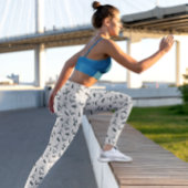 sportGym Yoga Pilates Fitness Meditation Pattern Leggings