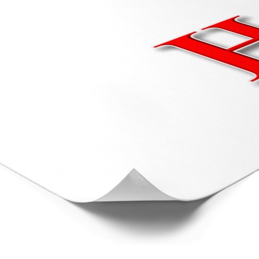 Sporthaircut Verkoop Poster Matte (Hoek)