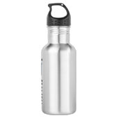 Sporthonkbal Motivatie Waterfles (Achterkant)