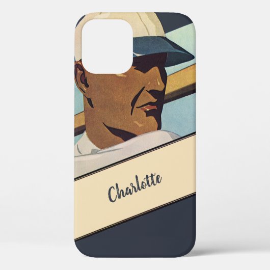  Sporthonkbalbatterij, stijlvolle kunst Case-Mate iPhone Case (Achterkant)