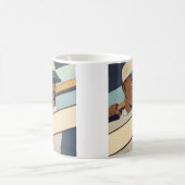  Sporthonkbalbatterij, stijlvolle kunst Koffiemok (Center)