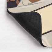  Sporthonkbalbatterij, stijlvolle kunst Muismat (Hoek)