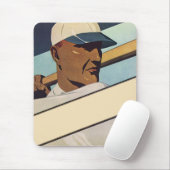  Sporthonkbalbatterij, stijlvolle kunst Muismat (Met muis)