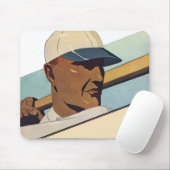  Sporthonkbalbatterij, stijlvolle kunst Muismat (Met muis)