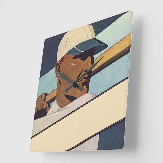  Sporthonkbalbatterij, stijlvolle kunst Vierkante Klok (Hoek)