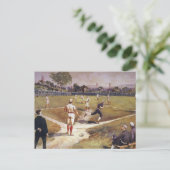  sporthonkbalspel van Henry Sandham Briefkaart (Staand voorkant)