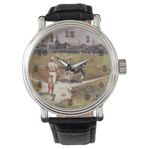  sporthonkbalspel van Henry Sandham Horloge