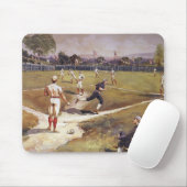  sporthonkbalspel van Henry Sandham Muismat (Met muis)