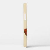 Sporthonkbalspeler, Catcher met Mitt Case-Mate iPhone Case (Achterkant / Rechts)