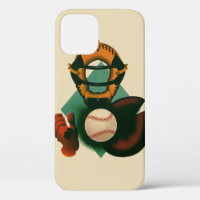  Sporthonkbalspeler, Catcher met Mitt