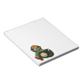 Sporthonkbalspeler, Catcher met Mitt Notitieblok (Schuin)