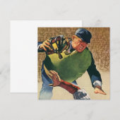  Sporthonkbalspeler, de Umpire (Voorkant / Achterkant)