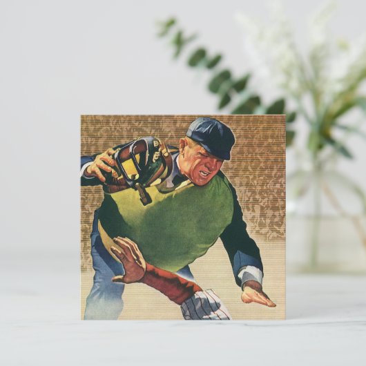  Sporthonkbalspeler, de Umpire (Staand voorkant)