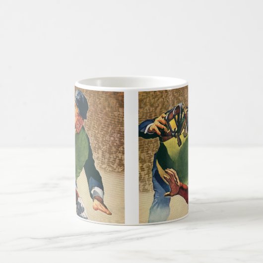  Sporthonkbalspeler, de Umpire Koffiemok (Center)