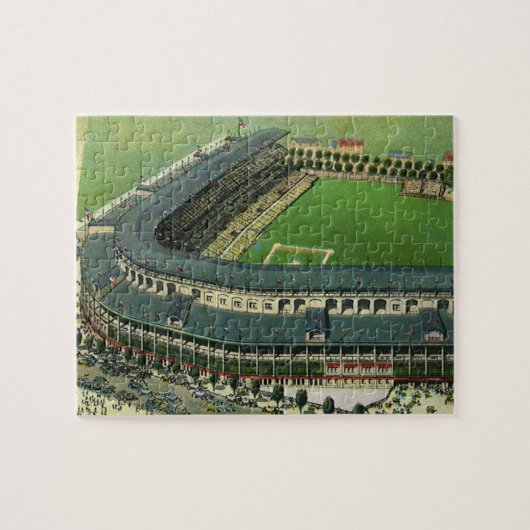  Sporthonkbalstadion, Uitzicht vanuit de lucht Legpuzzel (Horizontaal)