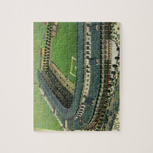  Sporthonkbalstadion, Uitzicht vanuit de lucht Legpuzzel (Verticaal)
