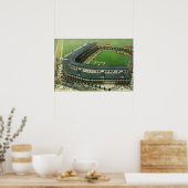 Sporthonkbalstadion, Uitzicht vanuit de lucht Poster (Keuken)