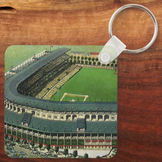  Sporthonkbalstadion, Uitzicht vanuit de lucht Sleutelhanger (Achterkant)