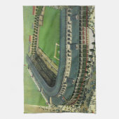  Sporthonkbalstadion, Uitzicht vanuit de lucht Theedoek (Verticaal)