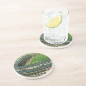  Sporthonkbalstadion, Uitzicht vanuit de lucht Zandsteen Onderzetter (Zijkant)