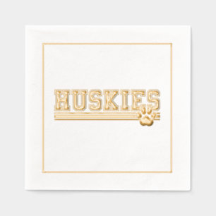 Sporthuskies Folie Servetten