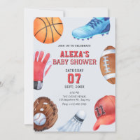 Sporticoon baby shower