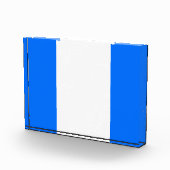 Sportief Fun Wide White Helder Blauw Verticale Str Fotoblokken (Rechts)