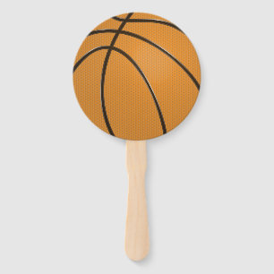 Sportief gestileerd basketbal handwaaier