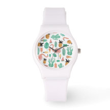 Sportief horloge zomer print meisje vrouw