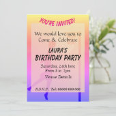 Sportief Netbal Feest Kaart (Staand voorkant)