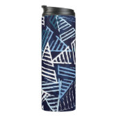 Sportief plezier: creatief naadloos behang. thermosbeker (Geroteerd rechts)