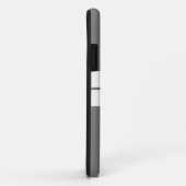 Sportief Professioneel Grijs Tweeling Wit Racing S Case-Mate iPhone Case (Achterkant/rechts)