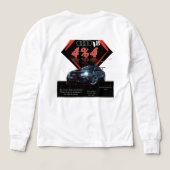 Sportief tuner auto grafisch sweatshirt - straatra (Achterkant)