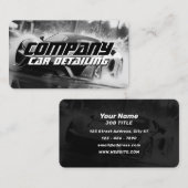 Sportief vet autowasje visitekaartje (Voorkant / Achterkant)