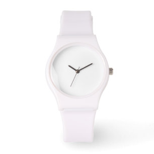 Sportief wit siliconen dameshorloge horloge