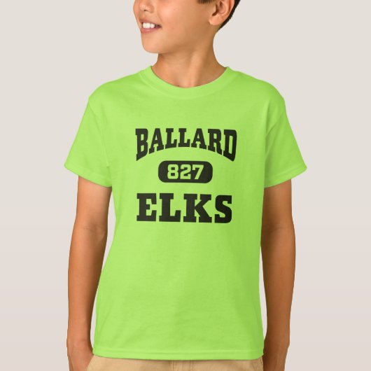 Sportieve Ballard Elks T-shirt (Voorkant)