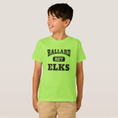 Sportieve Ballard Elks T-shirt (Voorkant volledig)