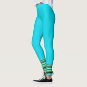 Sportieve Blauwe Leggings (Links)