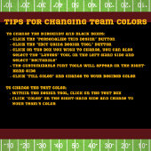 Sportieve Bourgogne en gouden Football Fan Napkins Servet