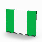 Sportieve brede  witte Kelly Green Edge Stripes Fotoblokken (Rechts)