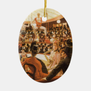 Sportieve dames (ook bekend als Circus Lover) van  Keramisch Ornament