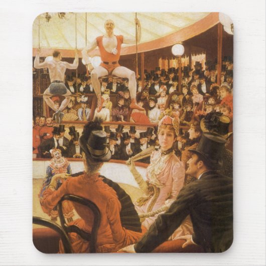 Sportieve dames (ook bekend als Circus Lover) van Muismat (Voorkant)