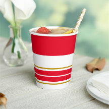 Sportieve felrode brede bovenkant bodem race strep