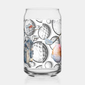 Sportieve Golf Blikvorm Glas (Links)